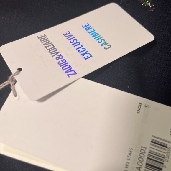 NWT Zadig Voltaire Star Motif Cashmere Cardigan - Picture 7 of 10